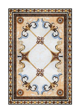 拼花瓷砖欧式客厅地板砖800800拼花I图入户过道走廊抛晶拼花地