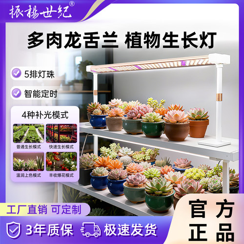 振扬世纪多肉龙舌兰植物补光灯