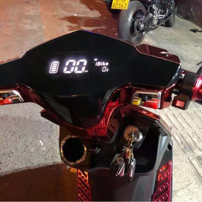 新款战速电动车LED仪表鬼火3代新款仪表 仪表壳  仪表玻璃  开关