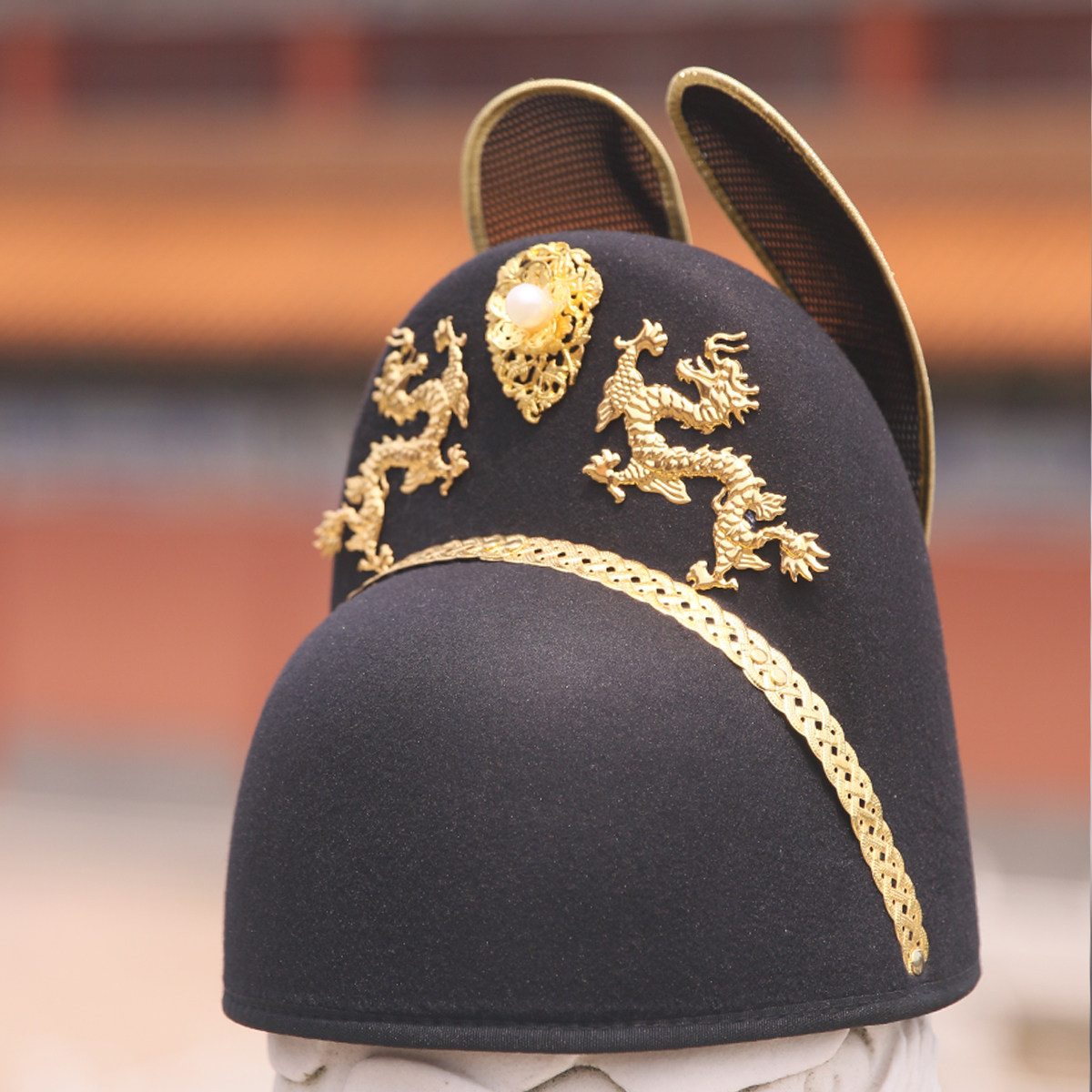 翼善冠明制古风汉服帽子