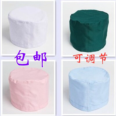 松紧医师帽子男女医生白