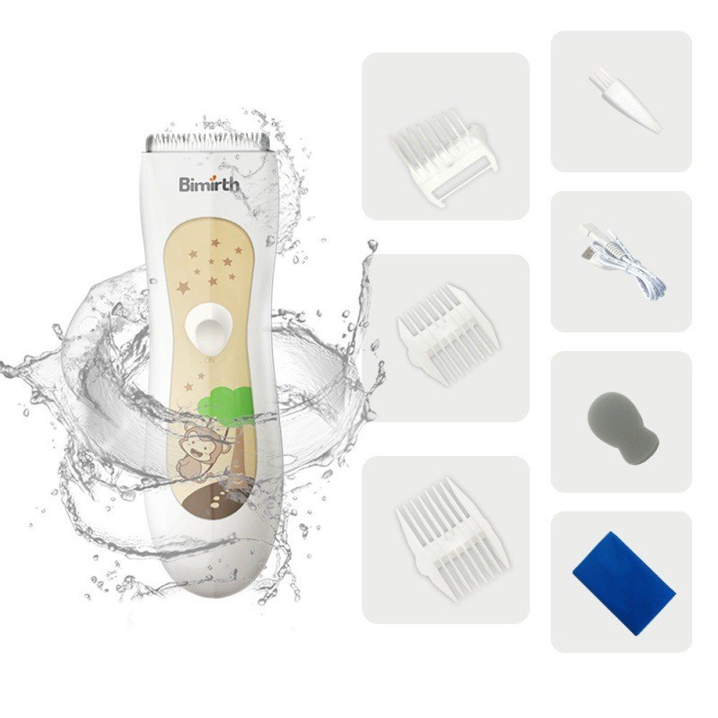 婴儿理发器电动静音充电剃头推剪推子新生宝宝儿童剃头发自己剪器