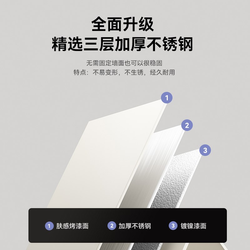 奶油色洗手盆挂墙式阳台卫生间一体陶瓷洗脸盆小户型不锈钢洗漱台