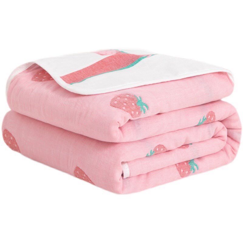 A类全棉六层纱布毛巾被婴儿包被儿童孕妇老人盖被办公室午睡