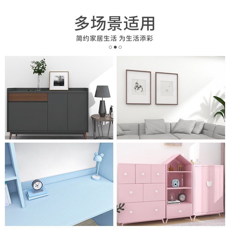 柜子贴纸翻新家具衣柜橱柜内部壁纸自粘墙纸防水防潮防霉垫纸加厚