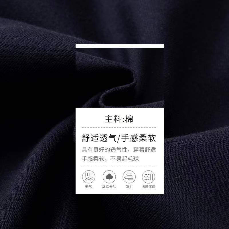 中小学生英伦学院风棒球服校服春秋款藏青蓝色拉链棒球服套装