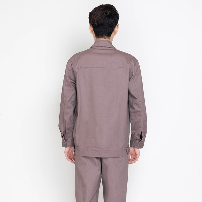 长袖工作服套装春秋劳服男工人工厂耐磨工程服加厚电焊汽修服