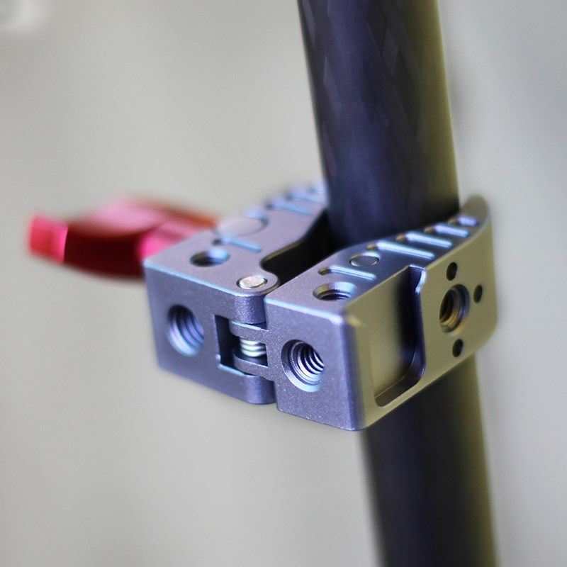 C型大力夹摄影战术蟹钳夹三脚架舞台灯架桌面扩展连接冷靴魔术臂