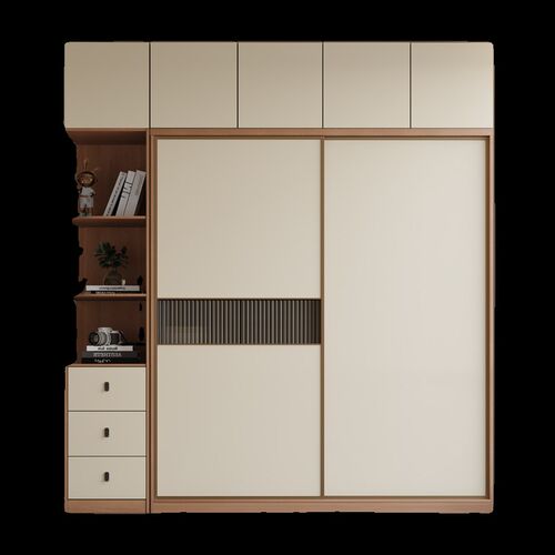推拉门衣柜家用卧k室现代简约衣橱趟门主卧室衣柜家用大小户型衣