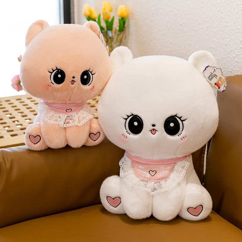 可爱甜甜猫咪毛绒玩具房屋女生粉色公仔抱枕儿童床上睡觉安抚玩偶,玩具/童车/益智/积木/模型,毛绒/玩偶/公仔/布艺类玩具,淘宝优惠券,粉丝福利购,淘宝优惠卷