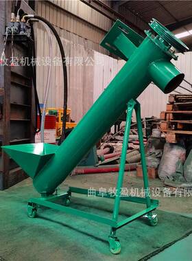 管式螺旋绞龙送料机不锈钢干粉水泥提升上料机圆管式粮食喂料机