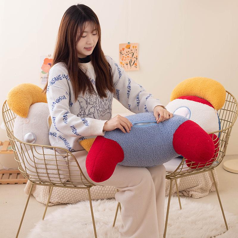 网红火箭浩宇腰靠办公室护腰靠背垫久坐不累腰枕儿童坐垫椅子