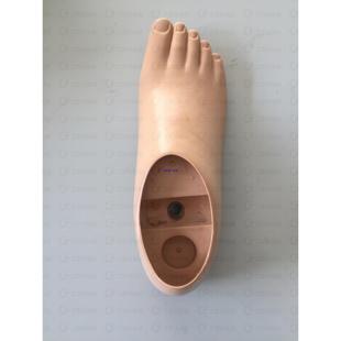 假肢配件 假肢脚板 单孔动踝脚双孔动踝脚 聚氨酯假脚 假脚包邮