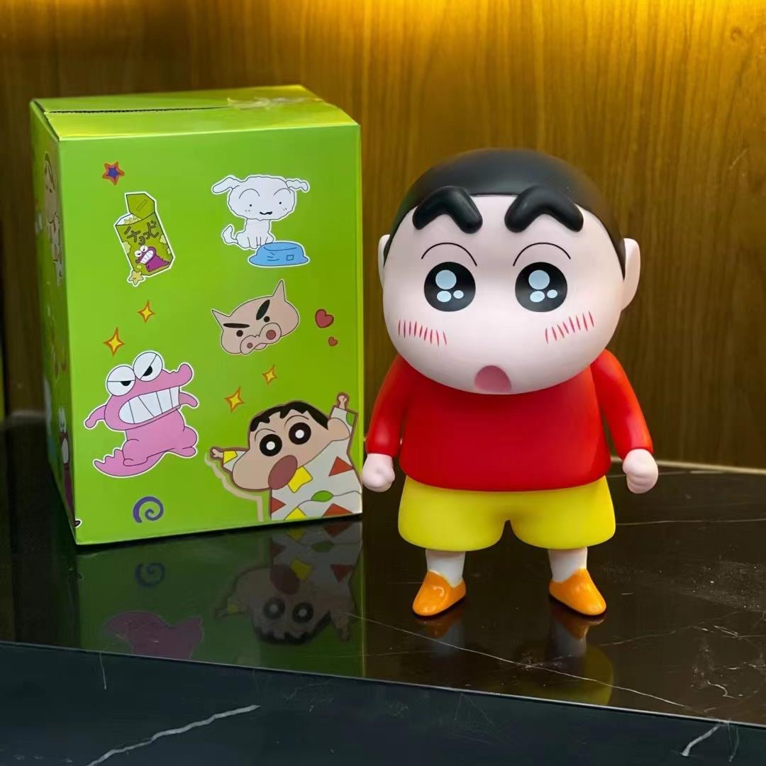 大号蜡笔小新1比1手办拳击可爱摆件公仔玩偶送女朋友同学生日礼物