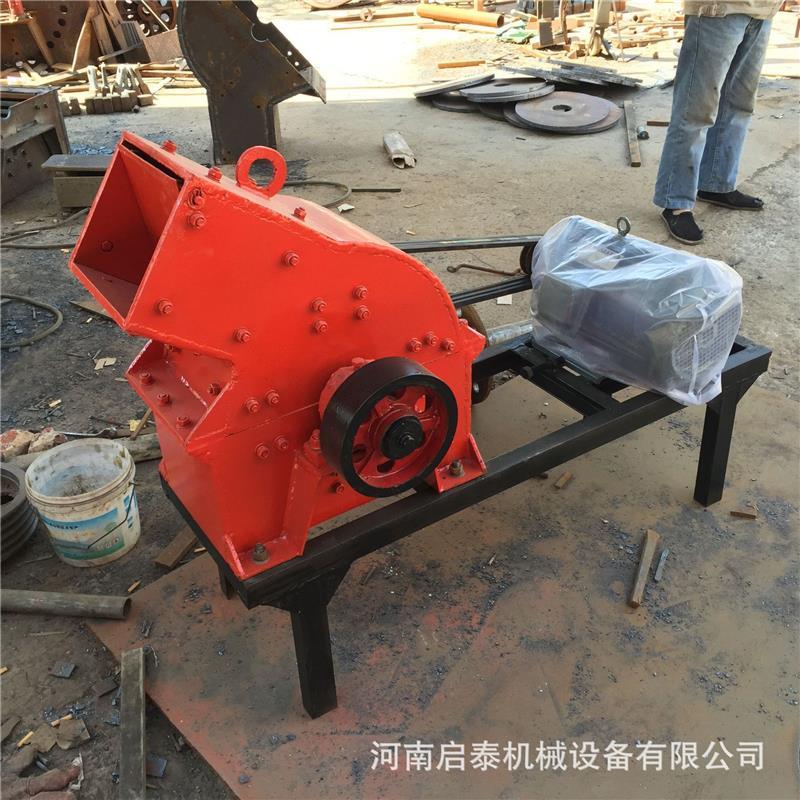 多功能碎石机 锤式破碎机PC400x300小型锤破时产8吨制砂机易维护