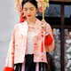 长袖 新中式 桑蚕丝上衣国风女刺绣外套241W5250 小粉龙 复古日记
