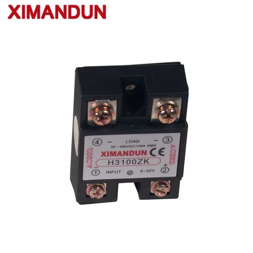 希曼顿单相工业级交流固态继电器H3100ZK 4-32V宽电压输入 24V