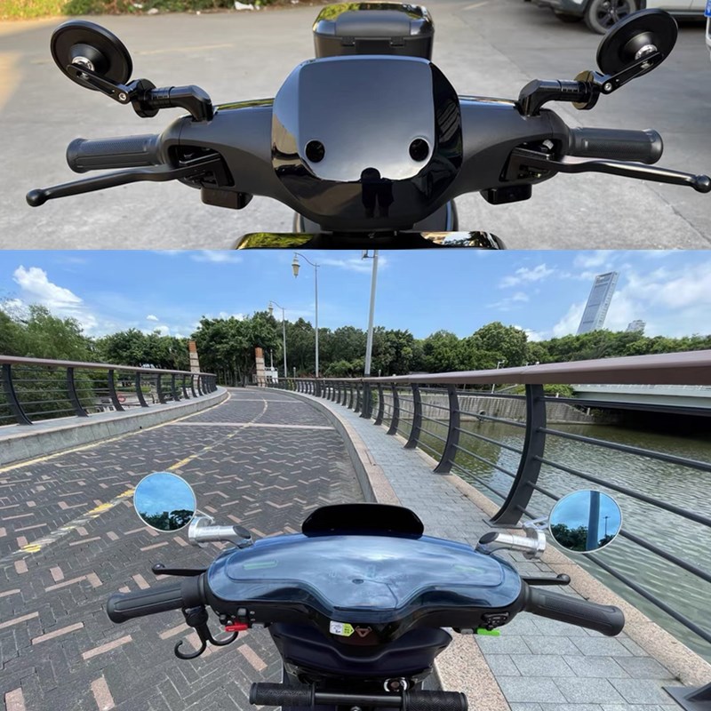 九号电动车C90/N70/F90M/M85C机械师MMAX90/110反光镜改装后视镜