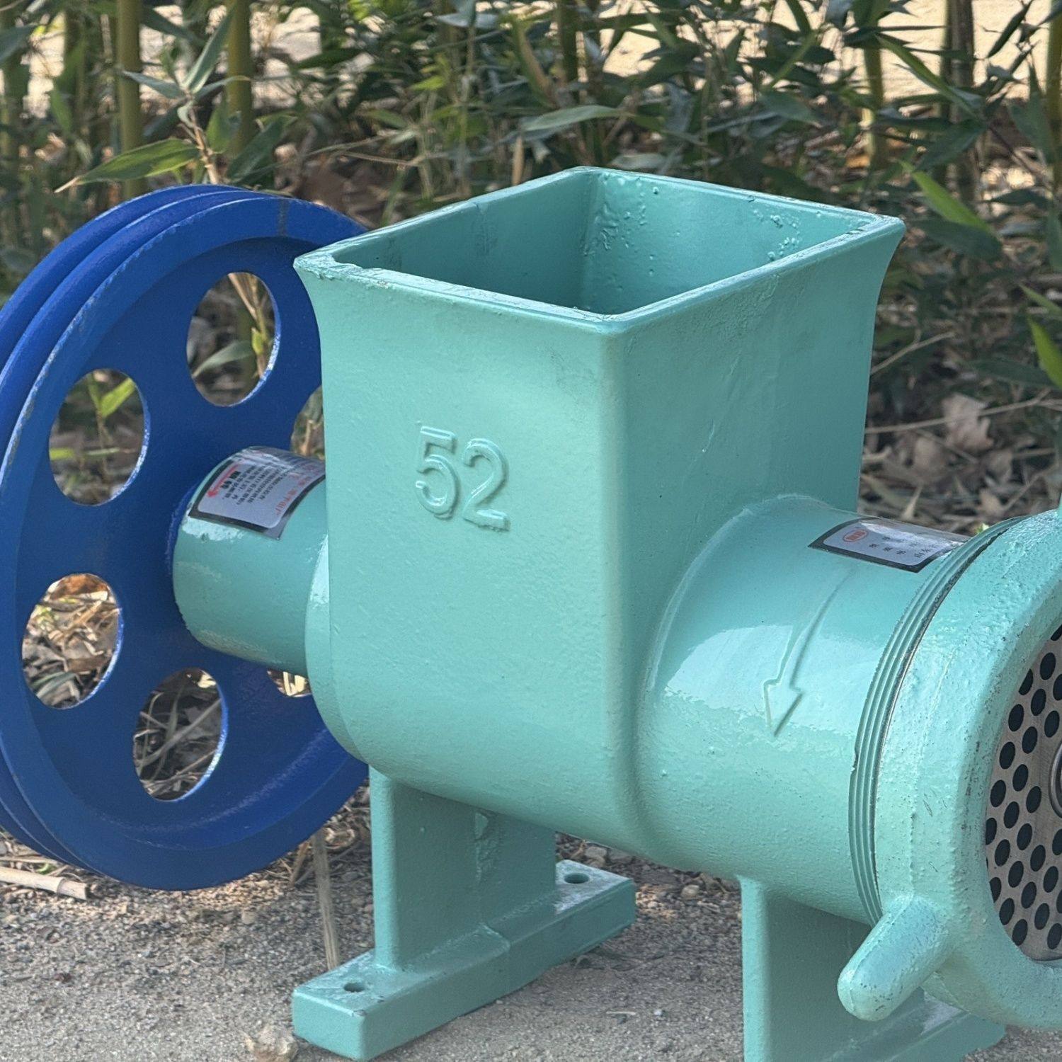 52型绞肉机养殖绞肉机骨架大型商用电动绞鸡架养殖场鱼机辣椒
