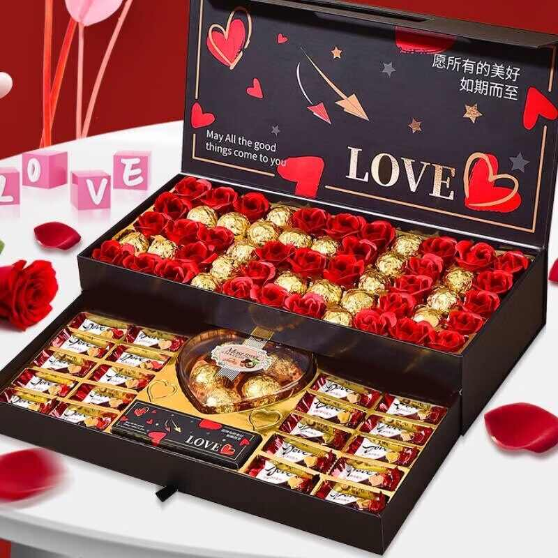 德芙巧克力礼盒生日礼物