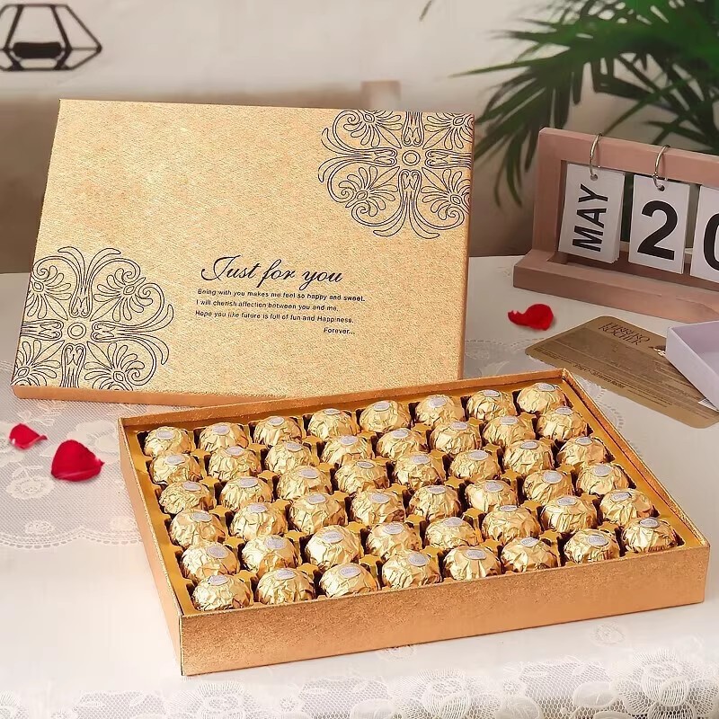 费列罗巧克力礼盒装送老婆女友闺蜜实用生日礼物女金莎48粒装喜糖