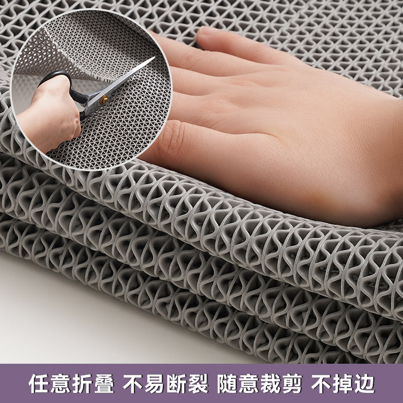 塑料防滑垫镂空隔水垫浴室厨房厕所地垫商用室外垫子pvc地毯门垫