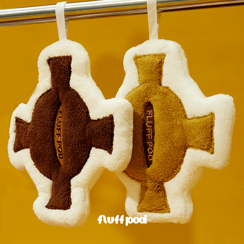 【fluff pod/抚拍品牌周边】宠物清洁爪爪布可挂式擦手巾可爱手帕