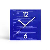 原创克莱因钟表挂钟客厅网红摆件桌面座钟摆件样板间挂表桌面 钟