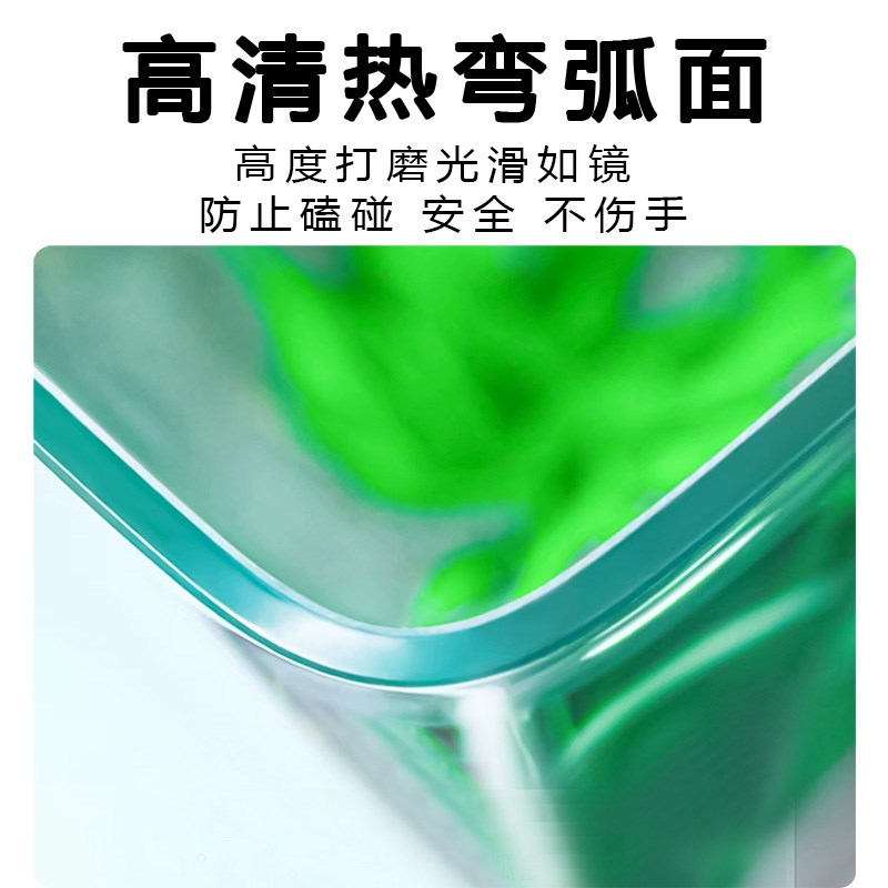 乌龟缸玻璃造景家用纯玻璃饲养箱带晒台养乌龟专用缸生态鱼缸客厅