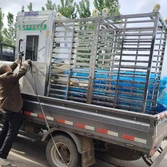 不锈钢电蒸饭柜推车商用食品蒸饭箱架子双开门鱼糕推拉小车食品级