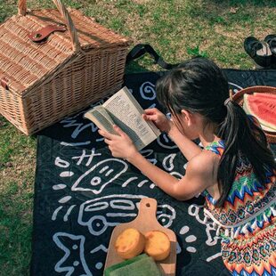 野餐垫无异味防水户外露营地垫加厚野餐垫地席便携帐篷防潮郊游子