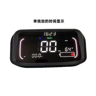 60v电压表里程72v电动车显示屏48码 大金牛电摩把风特N7GT改装 表