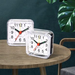 闹钟老人专用大字静音闹钟时钟摆台式学生专用起床神器迷你小闹钟