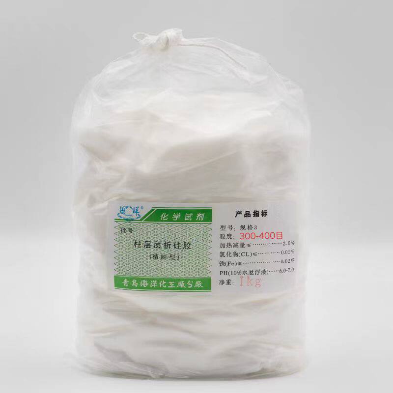 柱层层析硅胶粉青岛海洋精制型薄层层析硅胶粉100-200-300-400目