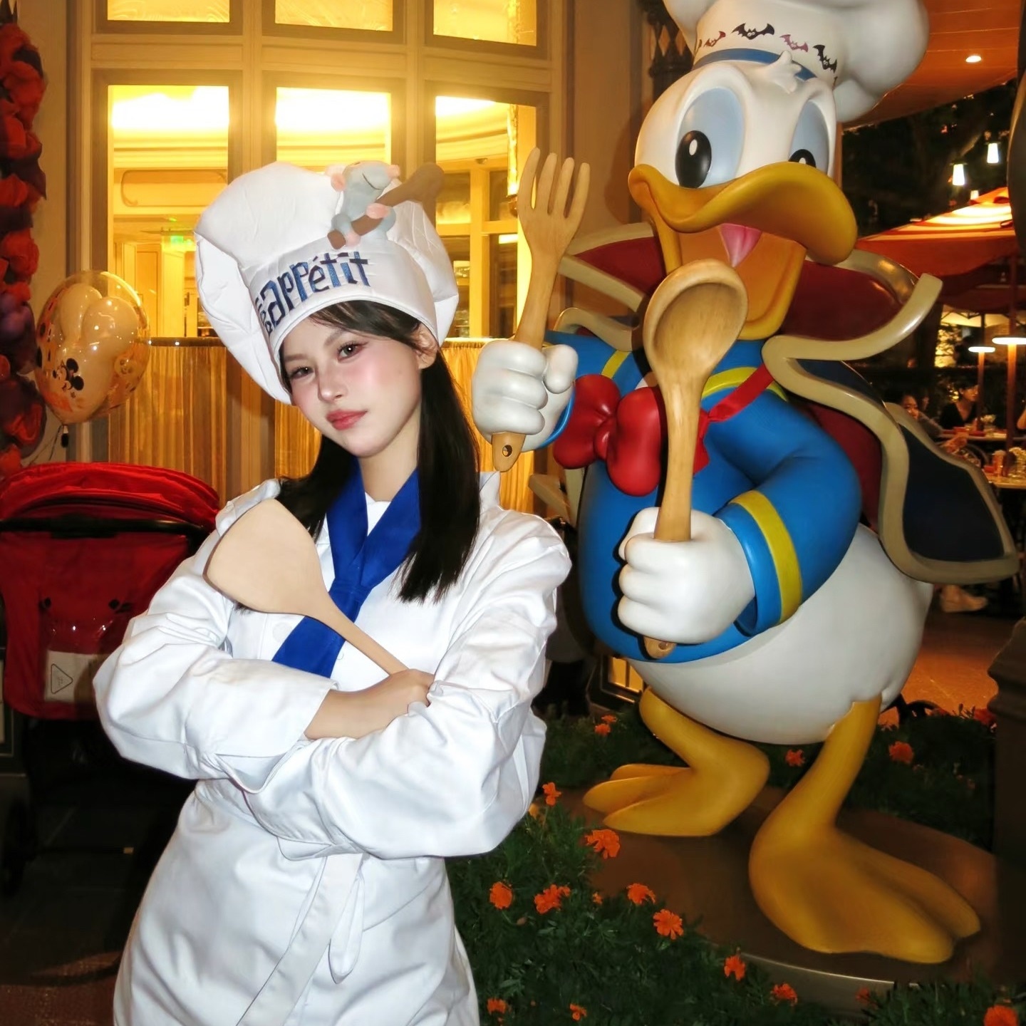 万圣节服装料理鼠王cos厨