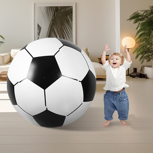 盖亚体育/儿童沙滩球充气大足球大号户外充气大球巨型玩具球道具
