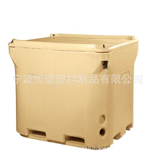 1000L滚塑保温桶冷藏海鲜运输桶PE材质大型保温箱食品级保温桶