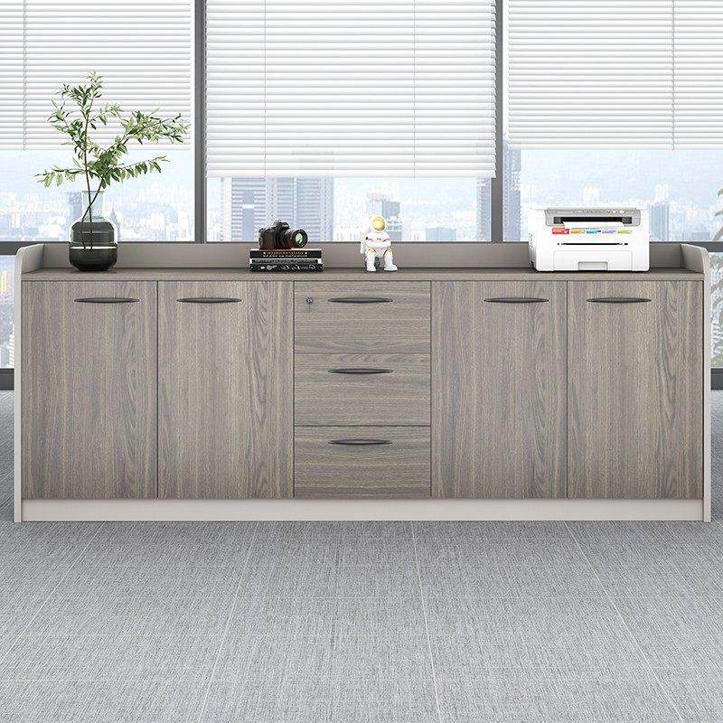 办公室办公柜子文件柜隔断柜储物柜打印机工作台矮柜会议室茶水柜