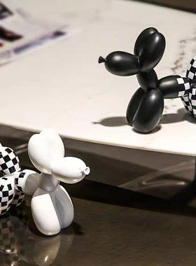 气球狗网红摆件北欧轻奢客厅电视柜儿童房桌面布置创意家居装饰品