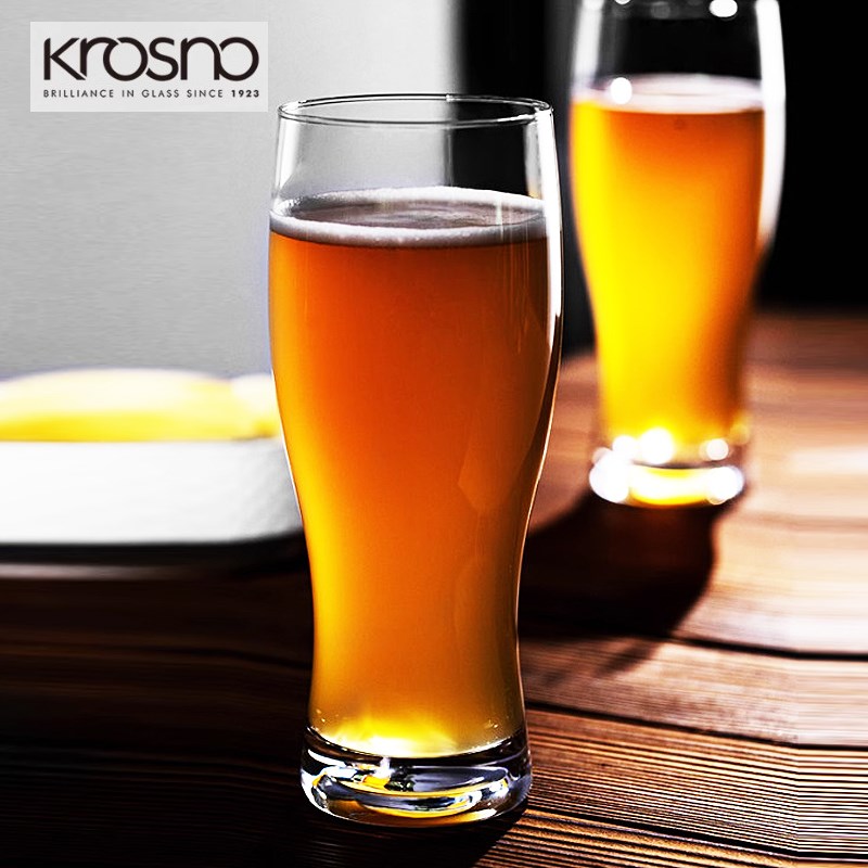 波兰进口水晶玻璃大号精酿小麦IPA啤酒杯麦N啤杯扎啤杯商用品脱杯