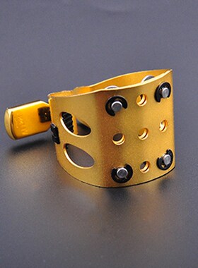 韦笙堡 萨克斯镀金卡 镀银卡子金属卡胶木笛头用 中音 高音 次中