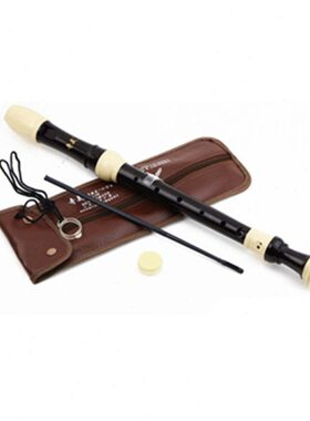 8英式孔23八孔乐器学生QA儿童笛子B中音-竖笛初学M8