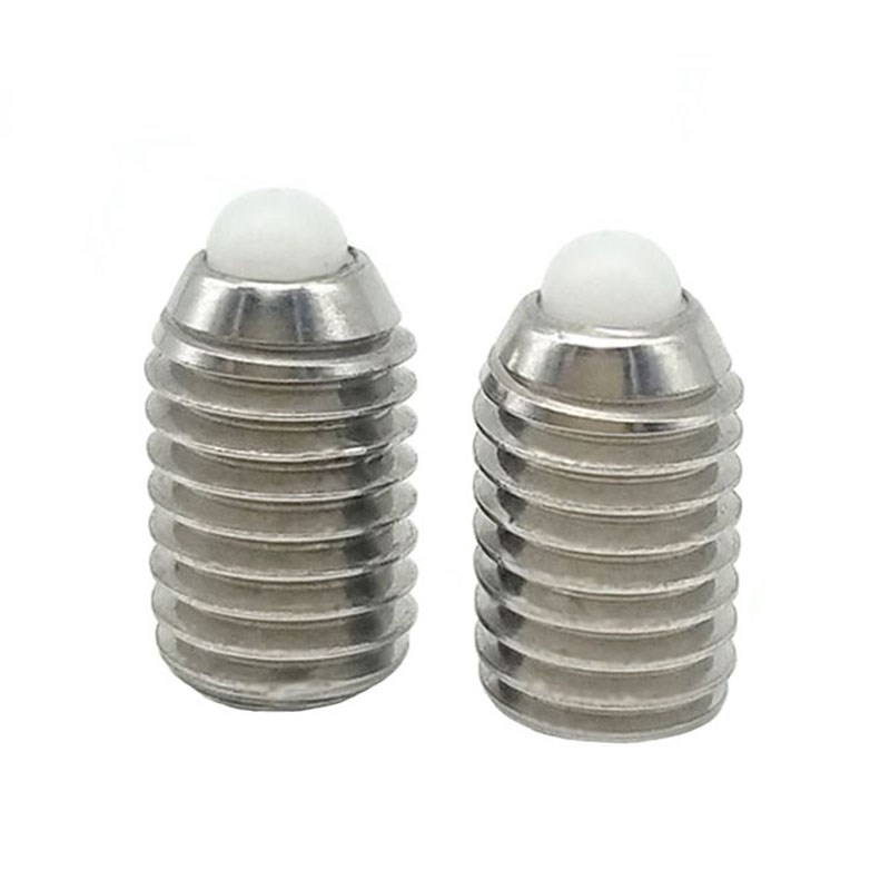 ZAP57粗牙不锈钢短型弹簧柱塞SPwRK3/4/5/6/8/10/12/16树脂头分度