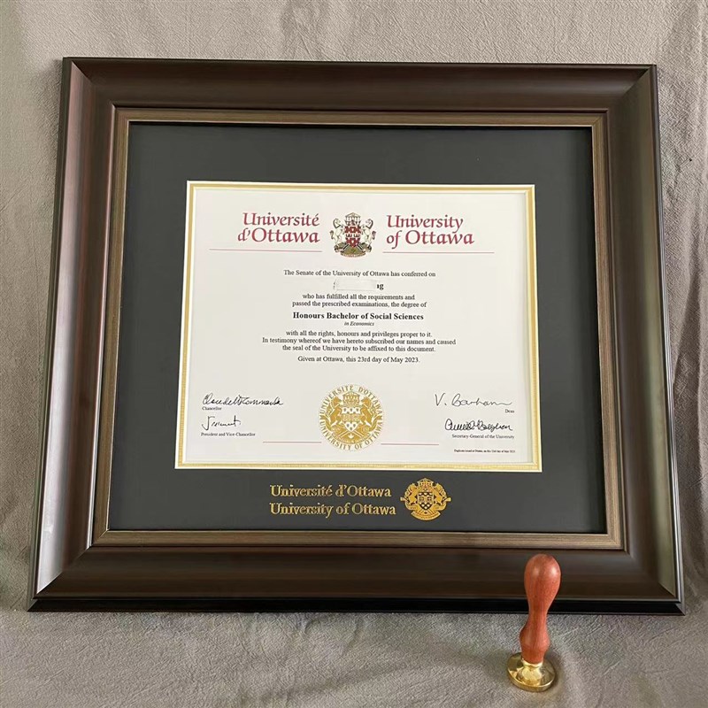 北美毕业装裱框实木框画框A4D相框可定制尺寸外国展示框