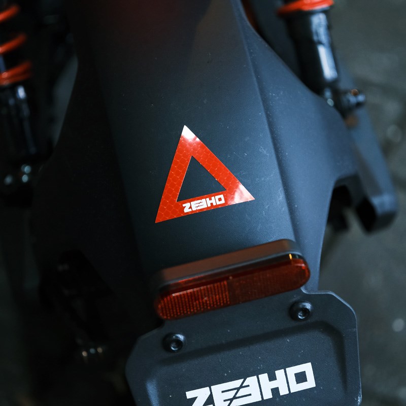 新品极核aed2/ae4i/ae4/AE6/AE8后挡泥板反光警示贴纸装饰改装车