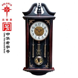 饰家用石英钟表 新中式 客厅挂钟静音中国风挂表创意时尚 时钟个性 装