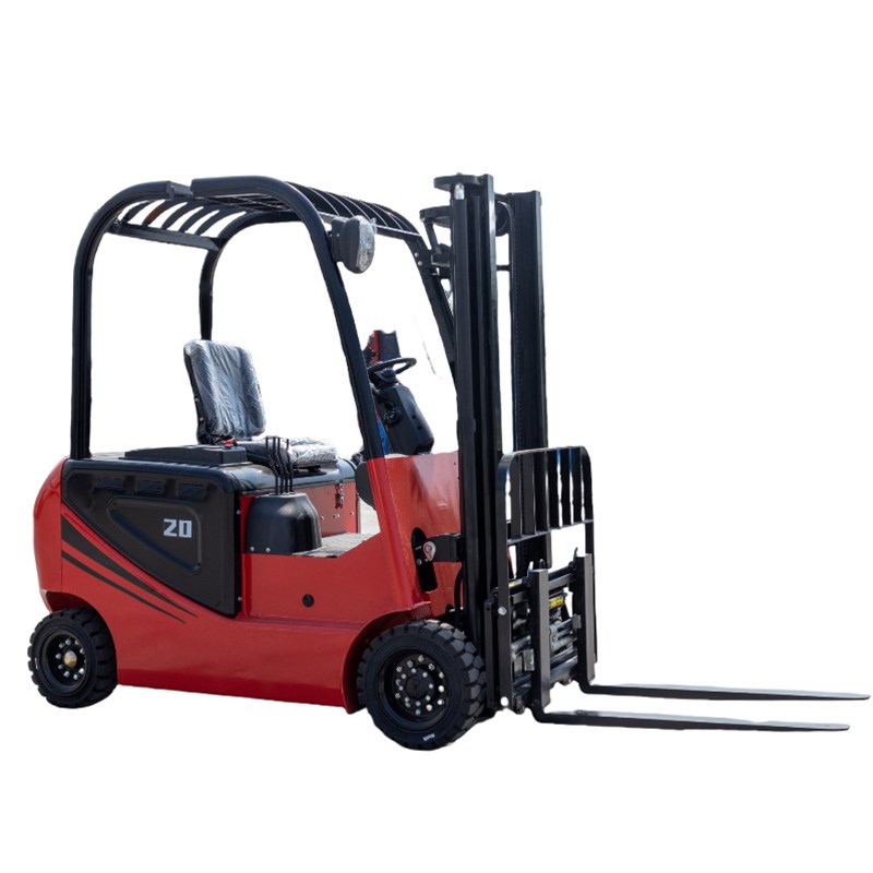 座驾式电动四轮叉车全自动液压A升降搬运车 2吨堆垛车搬运车叉车