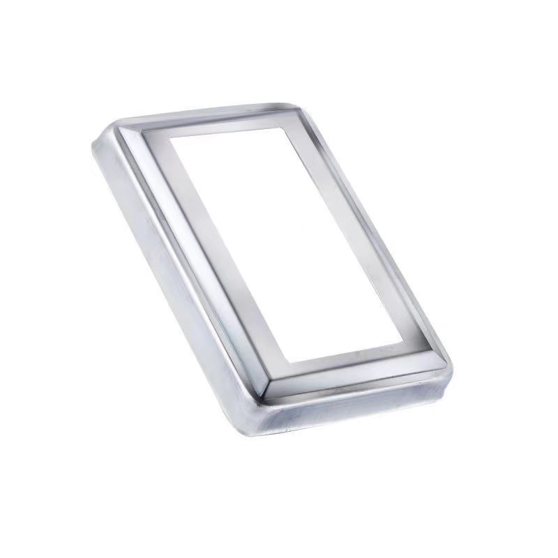 304不锈钢h方形盖加厚栏杆装饰盖楼梯扶手围栏方柱方形遮丑盖