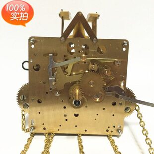 芯机械二报西敏寺德国音乐立赫姆勒十机芯钟表落地钟客厅纯铜音时