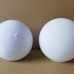 米玻璃灯罩磨砂黄色灯罩藤红色球球3D打印灯罩麻